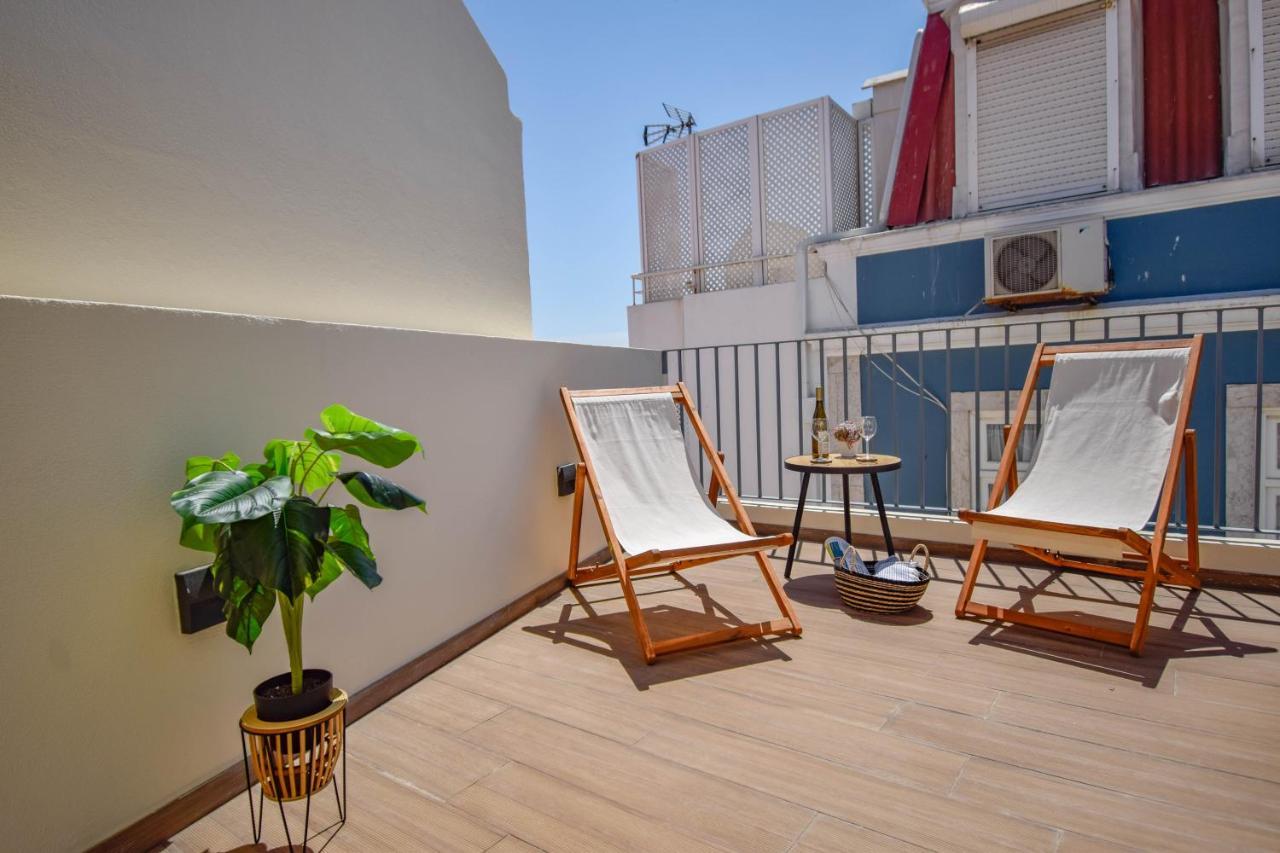 Central & Stylish 2 Bedroom Apartment W/ Balcony Cascais Extérieur photo